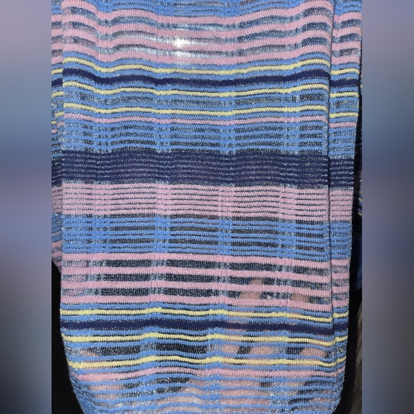 Umgee Multicolor Striped Sweater - Picture 3 of 4